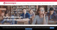 Desktop Screenshot of eurocampus.es