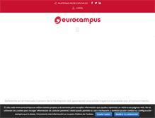 Tablet Screenshot of eurocampus.es